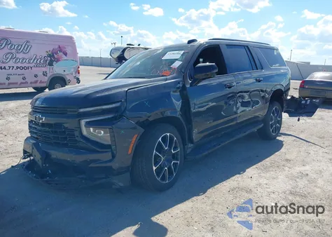 2025 Chevrolet Suburban 4Wd Rst from USA, damaged, VIN 1GNS6ERD3SR221494